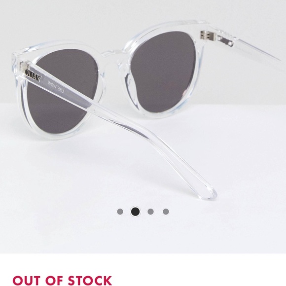NWT Quay “like wow” clear blue cat eye sunnies - Picture 5 of 5